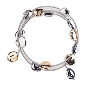 J.Jill sculpted mixed illusion wrap bracelet